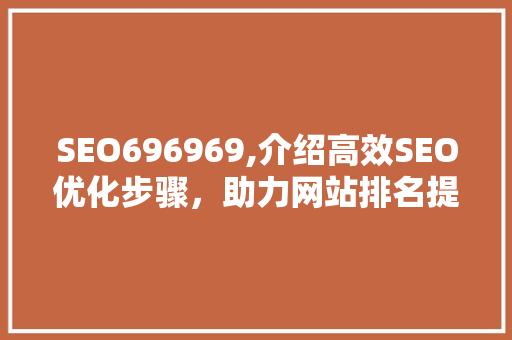SEO696969,介绍高效SEO优化步骤，助力网站排名提升