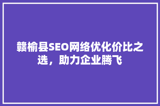 赣榆县SEO网络优化价比之选，助力企业腾飞